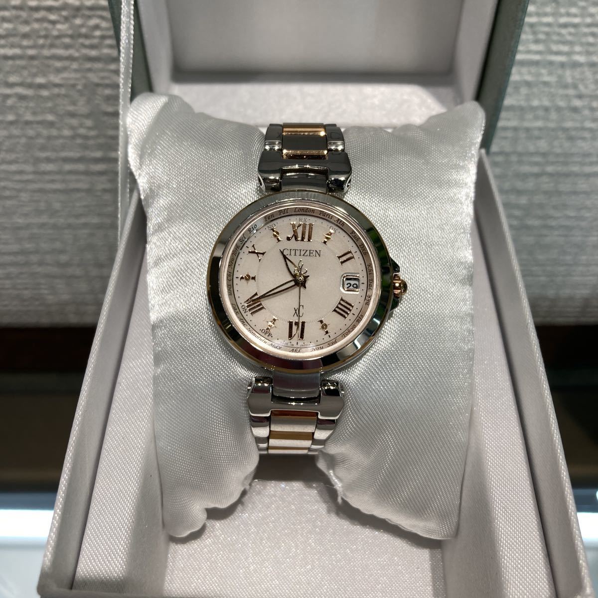 クロスシー XC シチズン 美品稼働品CITIZEN シチズンXC H058 ＊CITIZEN