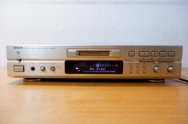 DMD-800 DENON MDデッキ | MD デノン Denon レコーダー 取説リモコン