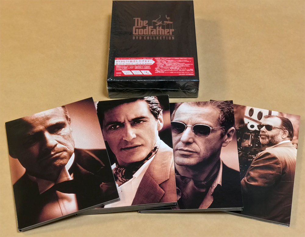 ゴッドファーザー株式会社 DVD-BOX 4枚セット The Godfather Trilogy