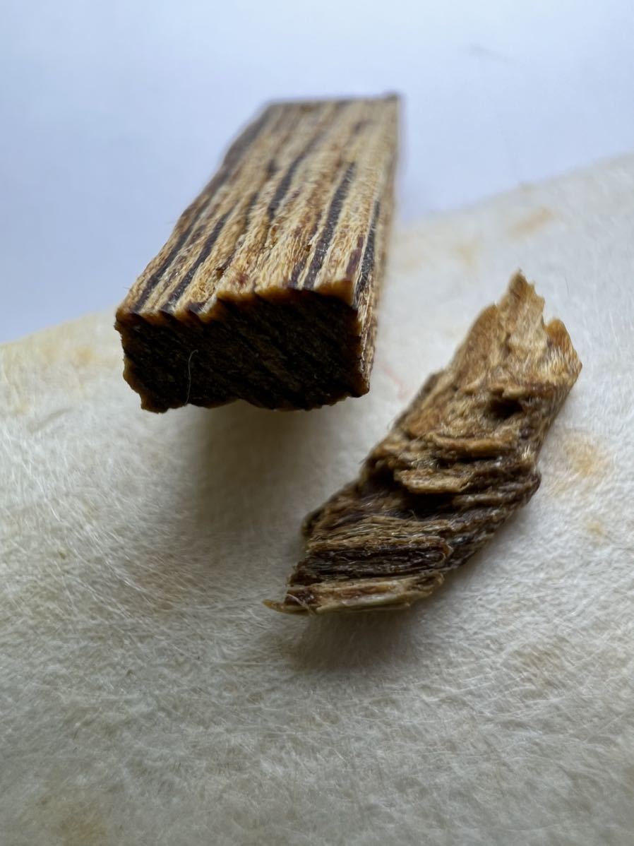 古渡命銘木 佐々木道誉の百八十種名香 伽羅 銘【龍頭】0.195g # 香木 