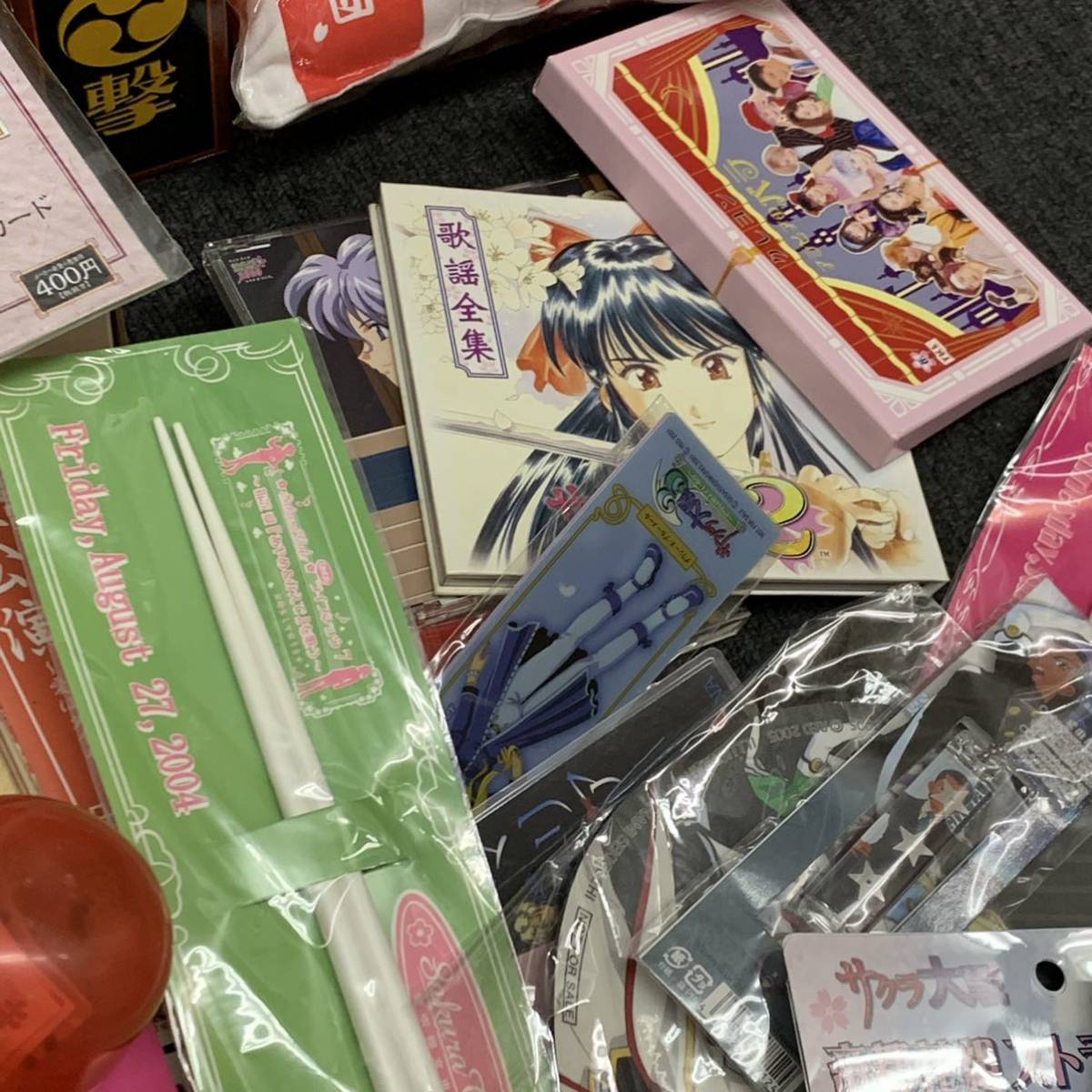 サクラ大戦 グッズ CD ビデオ など 大量 まとめて ジャンク品 サクラ