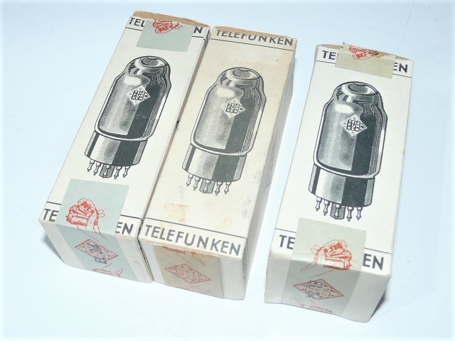 ◇TELEFUNKEN テレフンケン EL34 真空管 EL-34 ヴィンテージ 元箱のみ