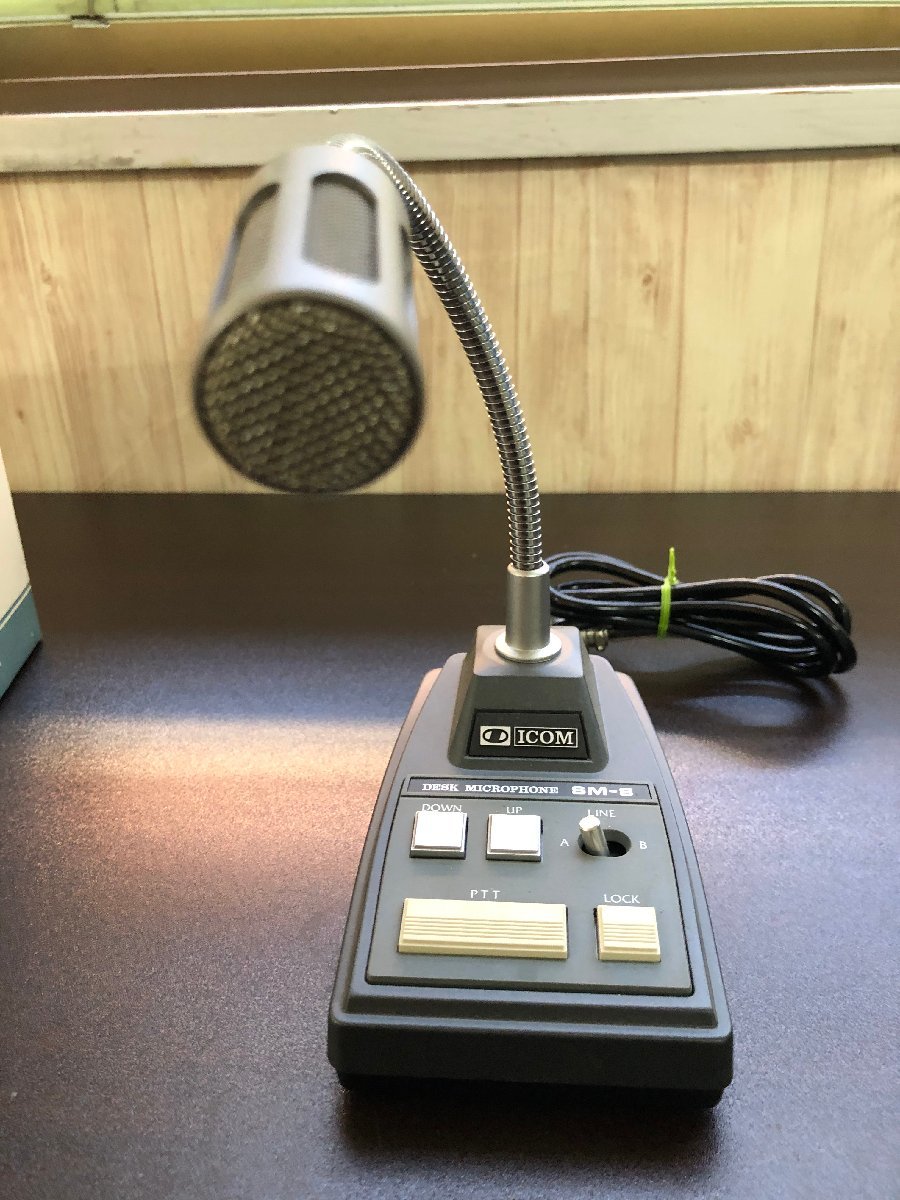 o-KA-00049 ICOM アイコム デスクマイクロフォン SM-8 アイコム製の