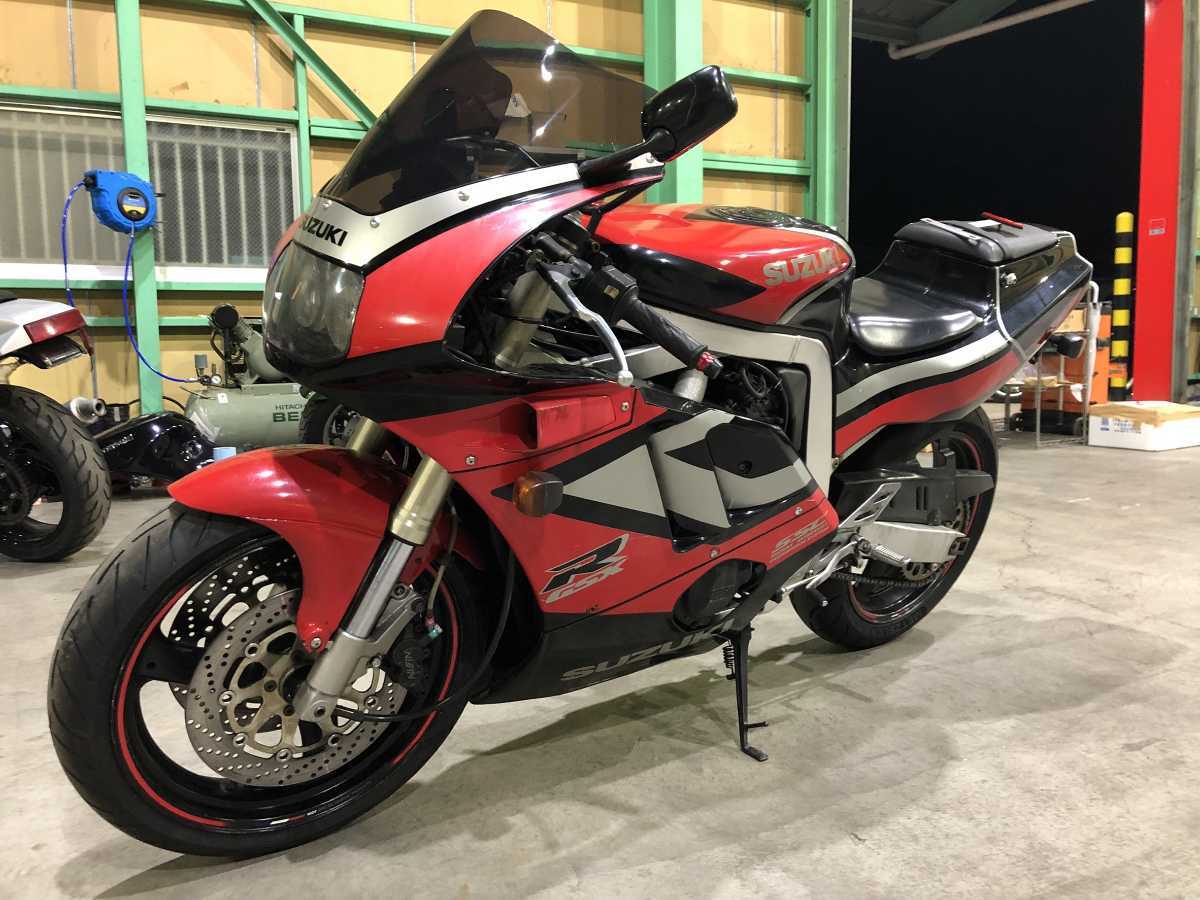 格安 GSX-R400R セル始動 平成5年式 車検R4年11月 17870km GK76A