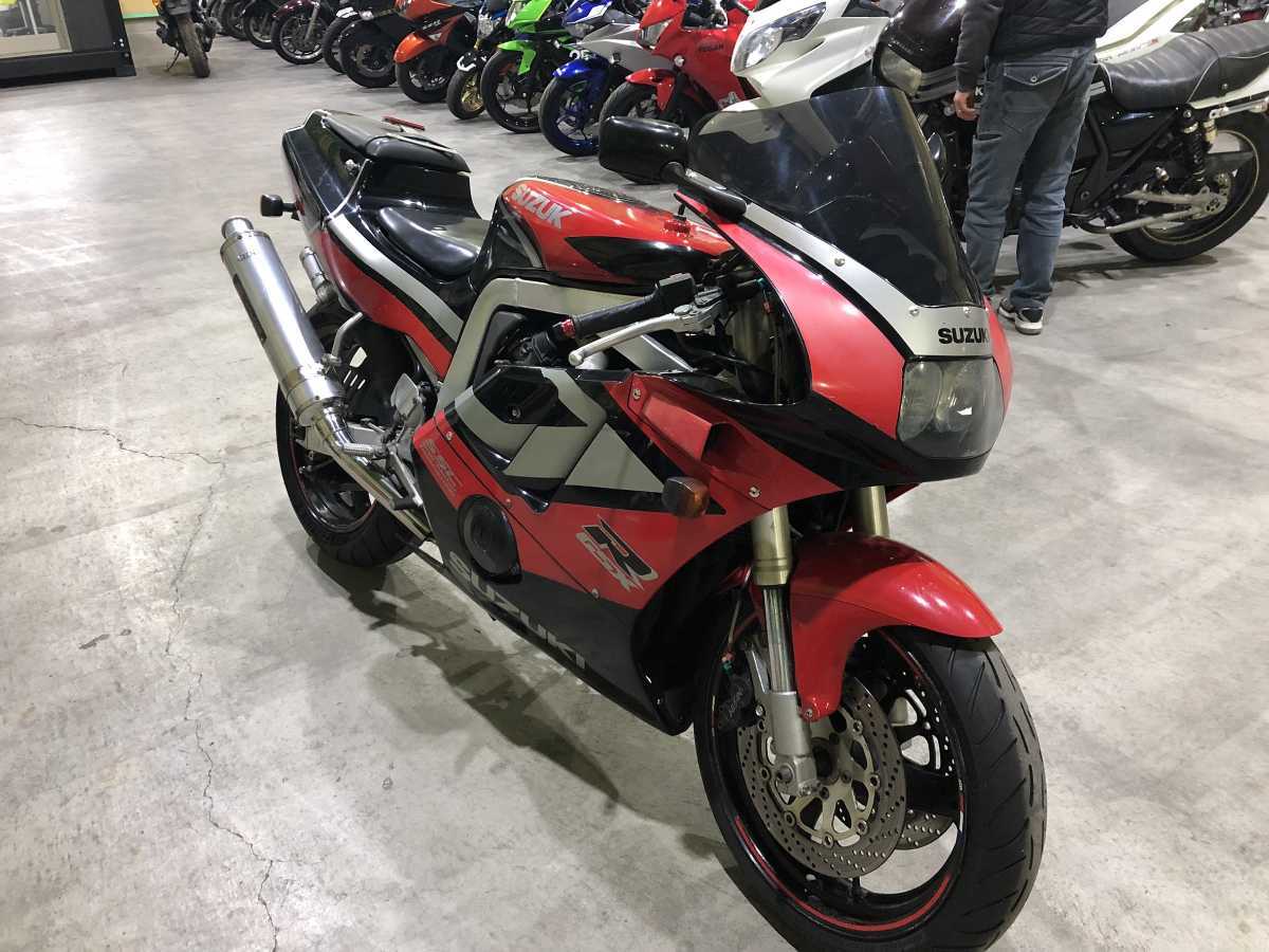 格安 GSX-R400R セル始動 平成5年式 車検R4年11月 17870km GK76A
