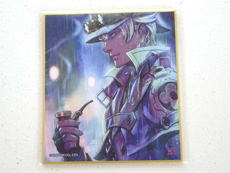 大逆転裁判1&2 イーカプコン限定「塗 和也」描き下ろしミニ色紙(全3種)