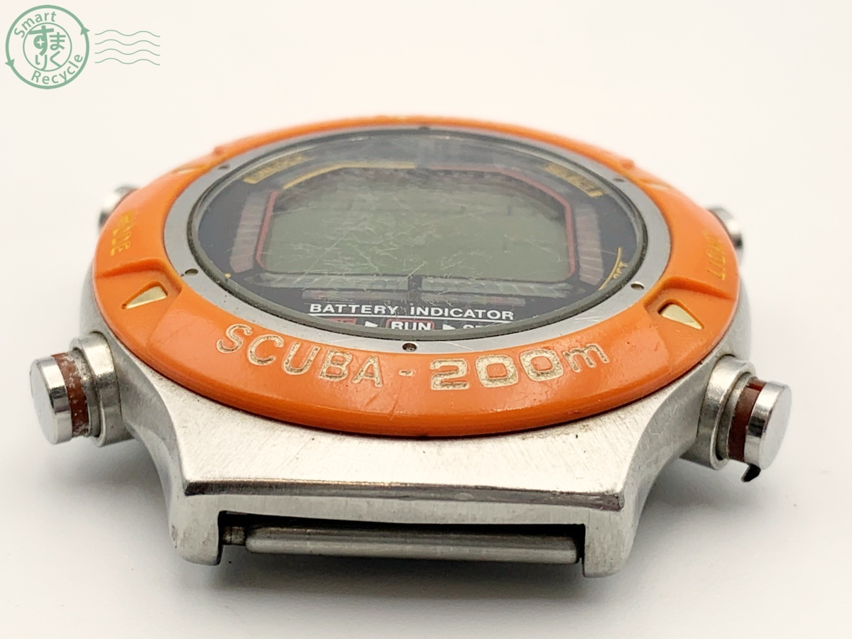 0230793 SEIKO セイコー S800-0010 SCUBA スキューバ 200m デジタル 