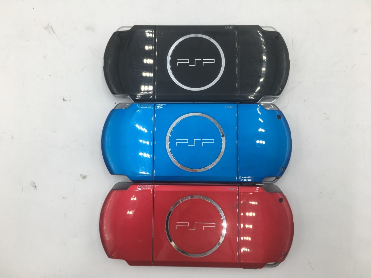 PSP Portable SONY Playstation PlayStation PSP-1000 Console PSP-3000 プレイステーション・ポータブル Blue Vibrant ♪△SONY ソニーPSP com: | ソフトセット
