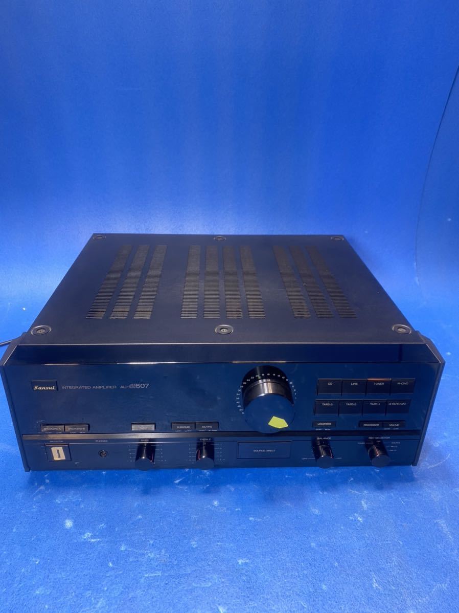 プリメインアンプ SANSUI サンスイ AU-α607 AU-α607DR 公式通販 AU