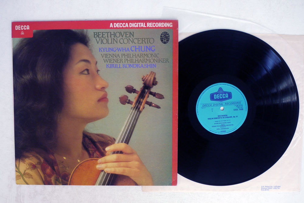 ヴァンフォーレ 英 KYUNG-WHA CHUNG， KIRILL KONDRASHIN/BEETHOVEN : VIOLIN CONCERTO