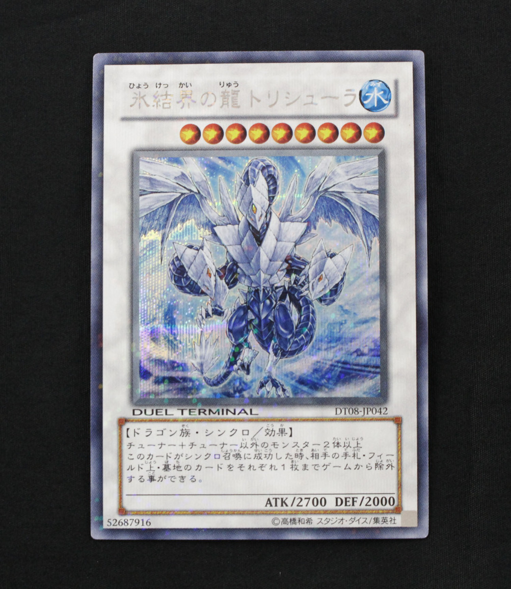 遊戯王 氷結界の龍 トリシューラ DT08-JP042 デュエルターミナル