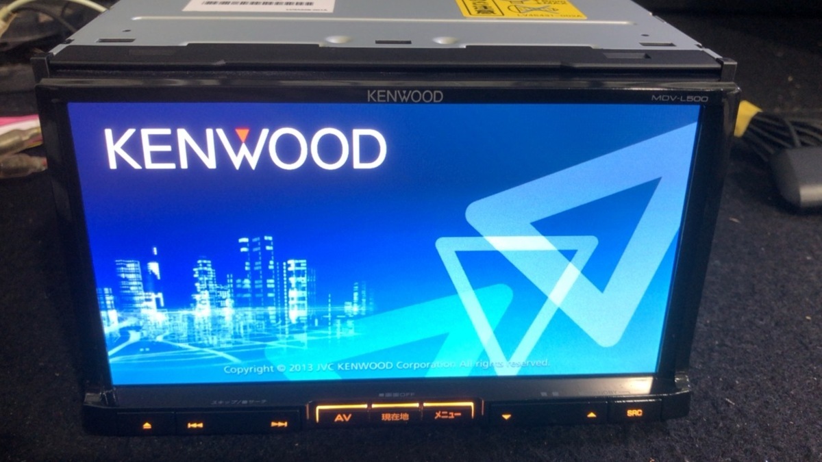 ☆KENWOOD ケンウッド MDV-L500 メモリーナビ 地デジ内臓 2014年 