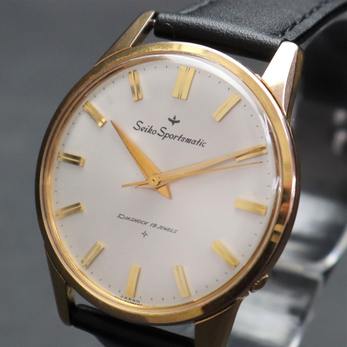 良品 SEIKO Sportsmatic セイコー スポーツマチック 19石 15035D 自動 