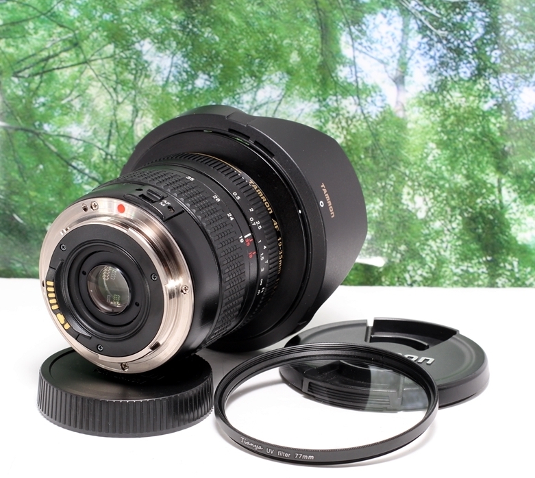 ☆軽くて使いやすい超広角ズームレンズ♪TAMRON 19-35mm A10 キャノン用☆