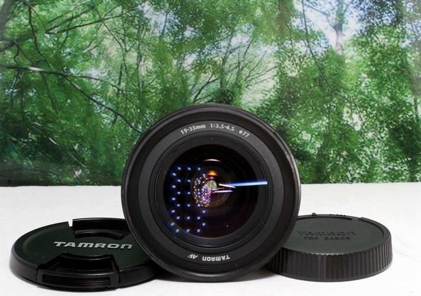 ☆軽くて使いやすい超広角ズームレンズ♪TAMRON 19-35mm A10 キャノン用☆