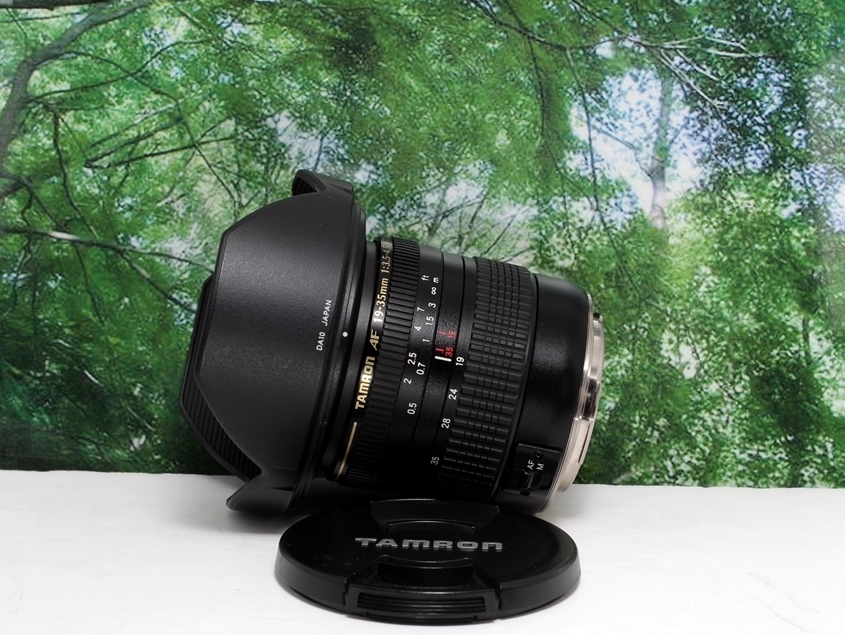 ☆軽くて使いやすい超広角ズームレンズ♪TAMRON 19-35mm A10 キャノン用☆