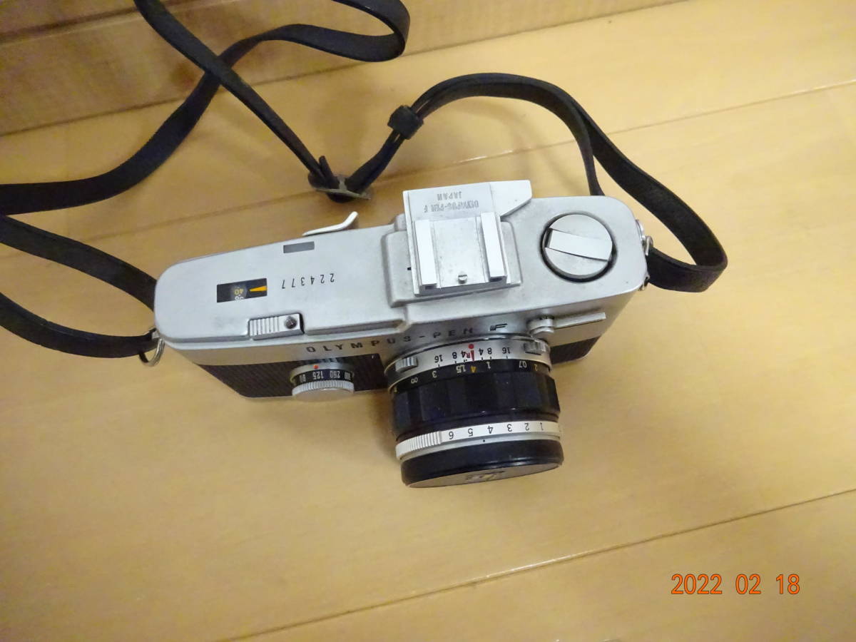 ☆ジャンク扱いOlympus PEN-F☆カメラ本体☆Olympus F Zuiko Auto-S 1: