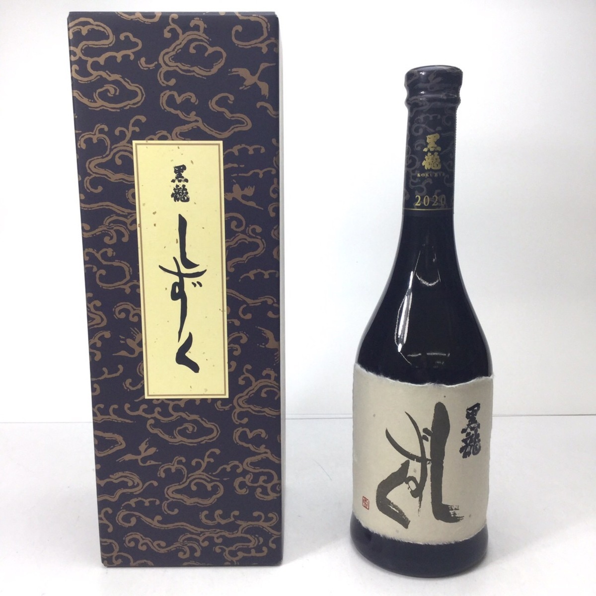 ☆注目! 黒龍 しずく 2024 大吟醸 720ml 16度 箱付き 2025.10 黒龍酒造