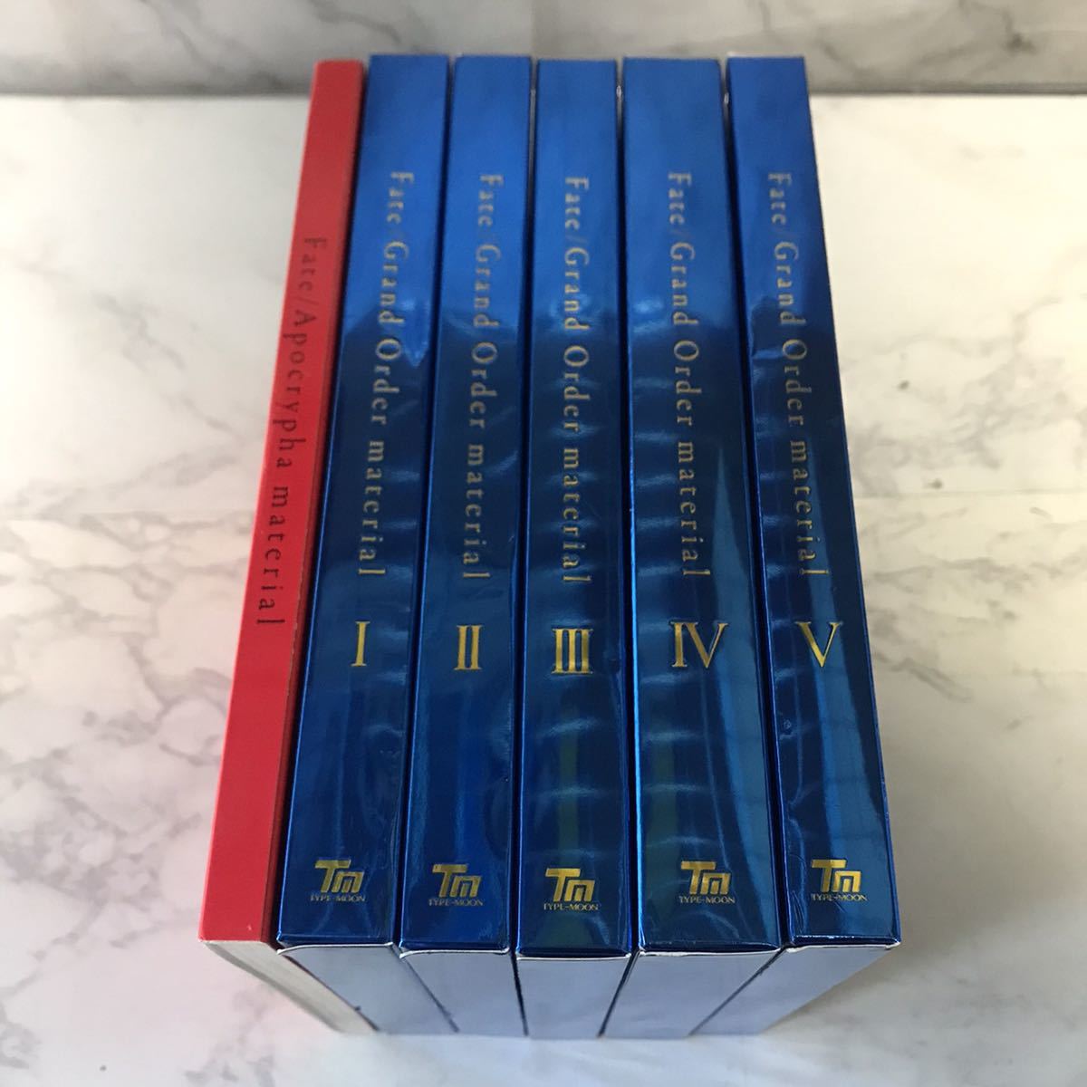 FGO Fate/Grand Order マテリアル 6冊セット apocrypha 含む 80サイズ