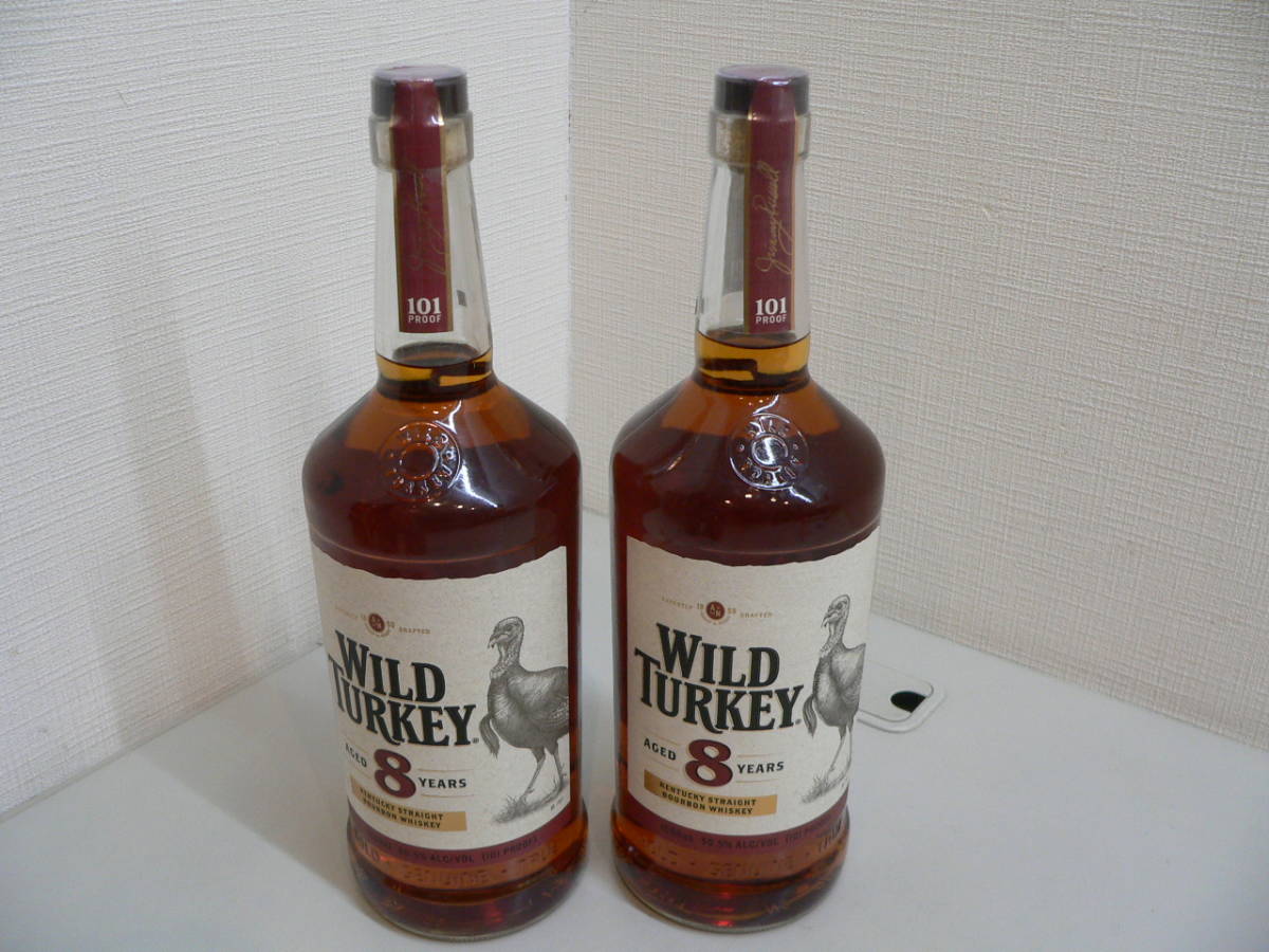 A15002○WILD TURKEY ワイルドターキー 8年 101プルーフ バーボン 