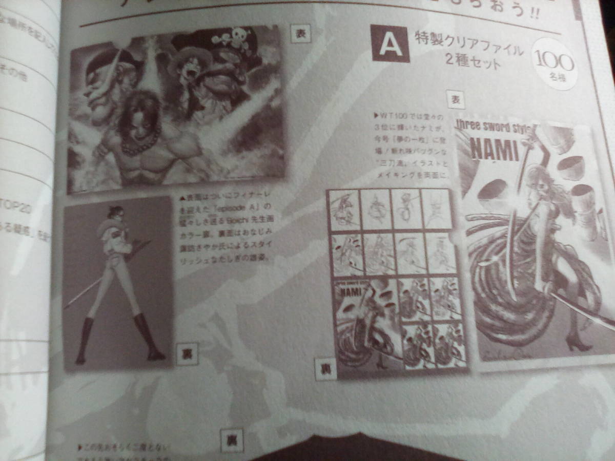 ワンピース・マガジン ONE PIECE magazine Vol.13 尾田栄一郎 特製