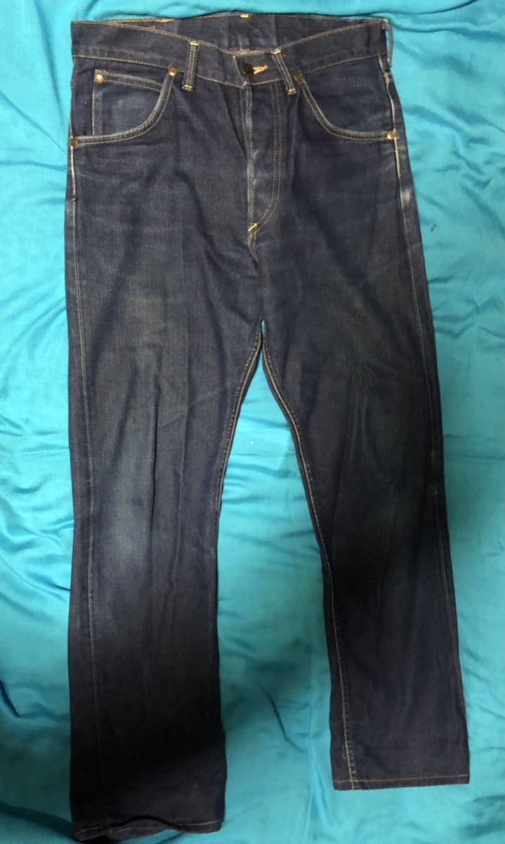 ウエアハウスWAREHOUSE×Lee 101Bサイド黒タグ50'sヴィンテージレプリカ