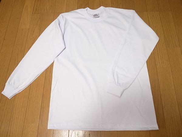 【即決 送料無料】PROCLUBプロクラブPRO CLUBヘビーウエイトHeavy Weightロングスリーブ長袖無地Tシャツ白ホワイトXL 3枚 首周りボディ頑丈 PRO プロクラブ CLUB Tシャツ 厚手 白黒2枚セット