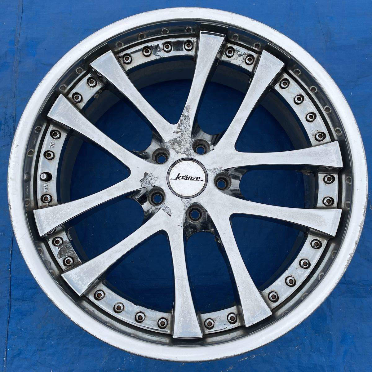 weds kranze LXZ クレンツェ 19インチ 19X8JJ ET+31/+49 PCD114.3-5穴