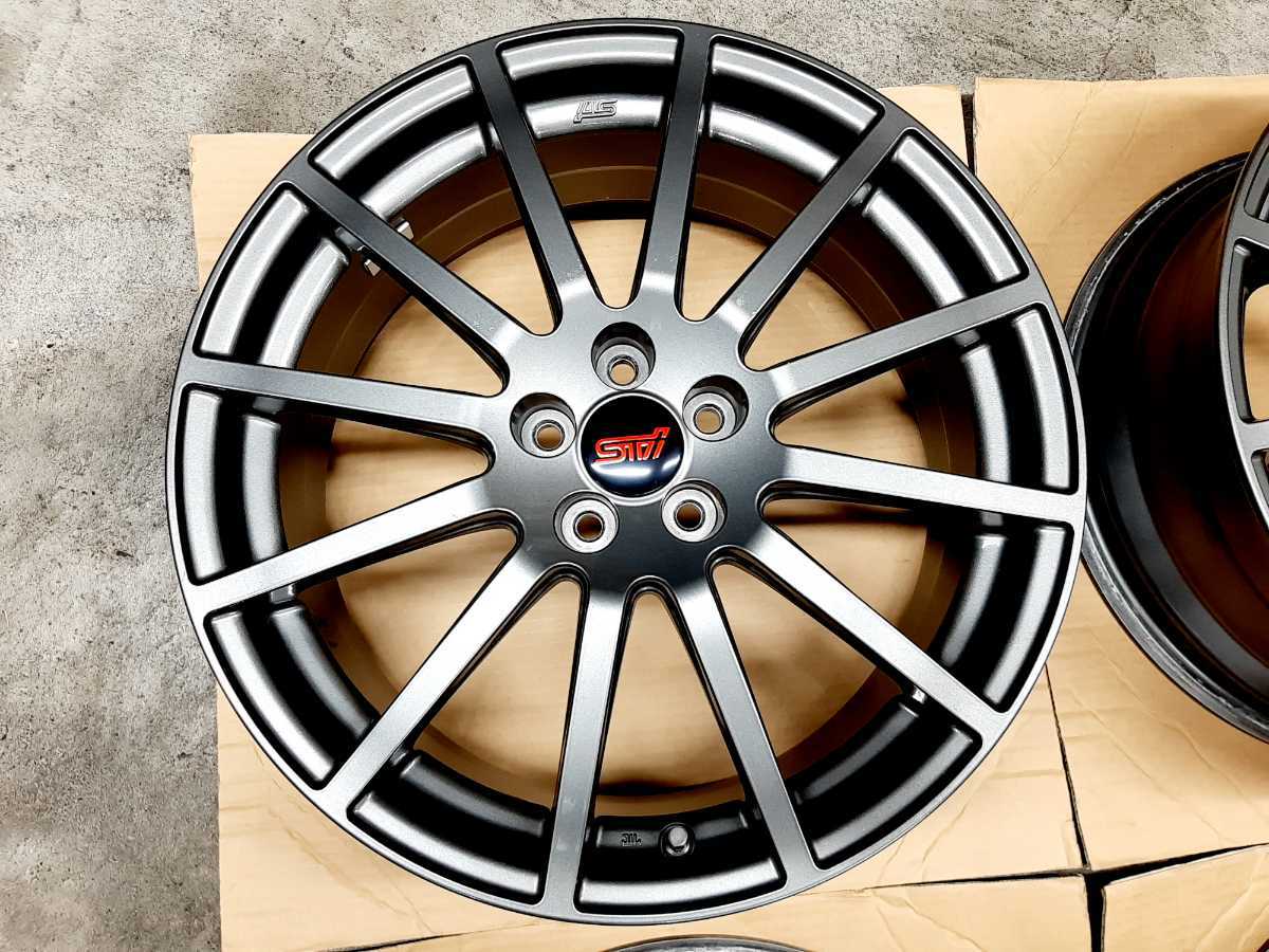 美品】スバル レガシィ STI 純正オプション 7.5J 18インチ ホイール 4