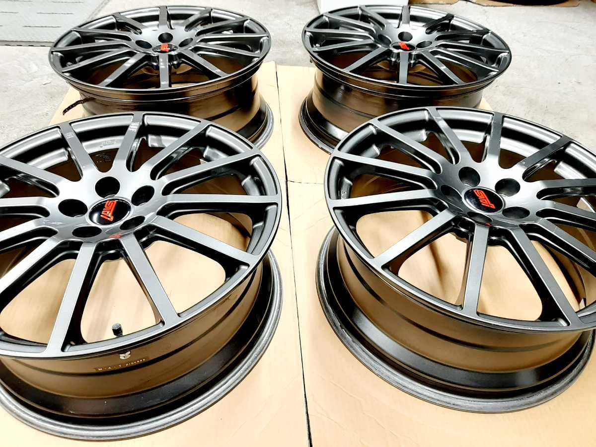 美品】スバル レガシィ STI 純正オプション 7.5J 18インチ ホイール 4