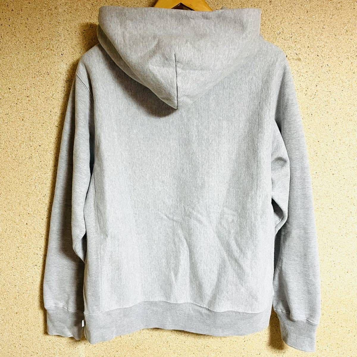 激レア Supreme Nylon Box Logo Pullover Hooded Sweatshirt Heather 