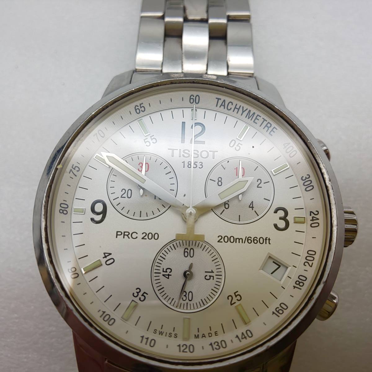 メンズ時計 TISSOT ティソ 1853 PRC200 200m/660ft 腕時計 メンズ T461 