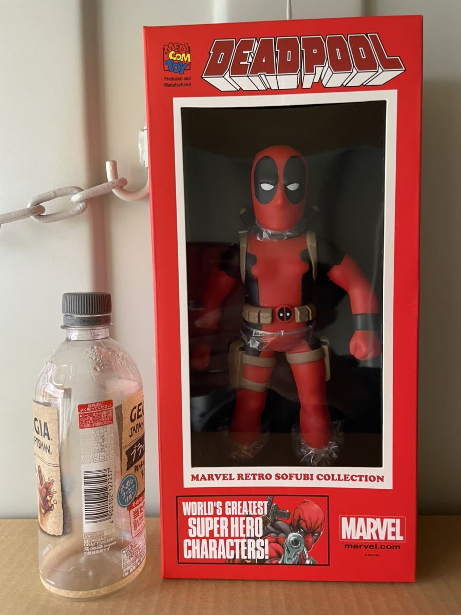 新品⭐︎メディコムトイ⭐︎レトロソフビ　デッドプール MARVEL 新品 メディコムトイ☆マーベル レトロソフビコレクション デッド