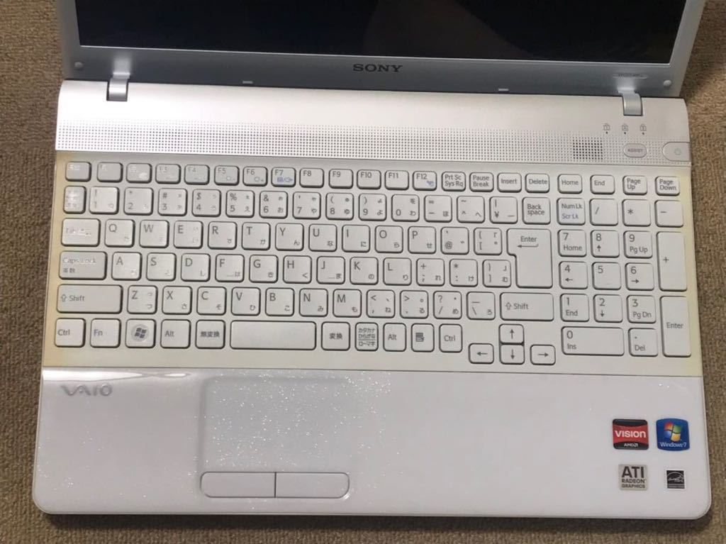SONY VAIO ノートパソコン Core i5 Windows7 ジャンク｜パソコン