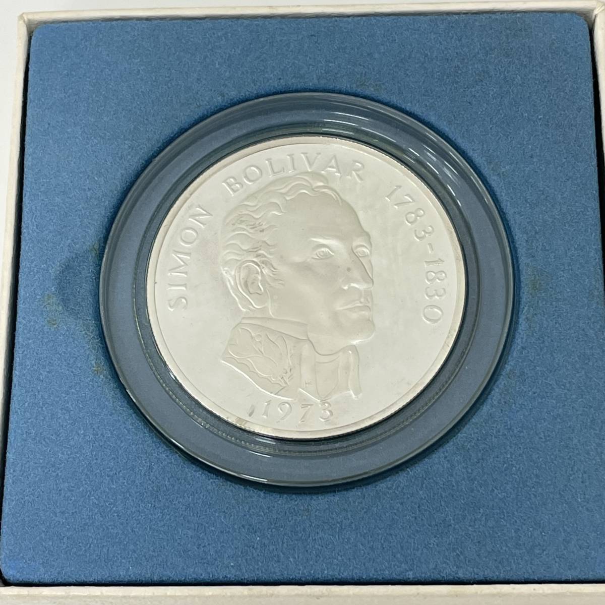 880 1973年 PANAMA 20 BALBOAS COIN 重量130g パナマ 20バルボア 銀貨 
