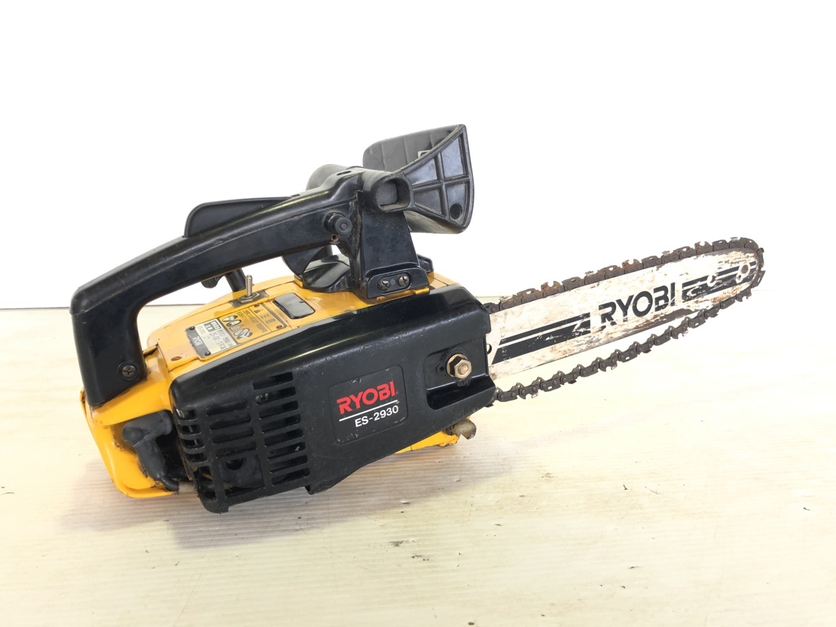 ジャンク RYOBI リョービ ES-2930 チェンソー チェンソー 切断機 電動 