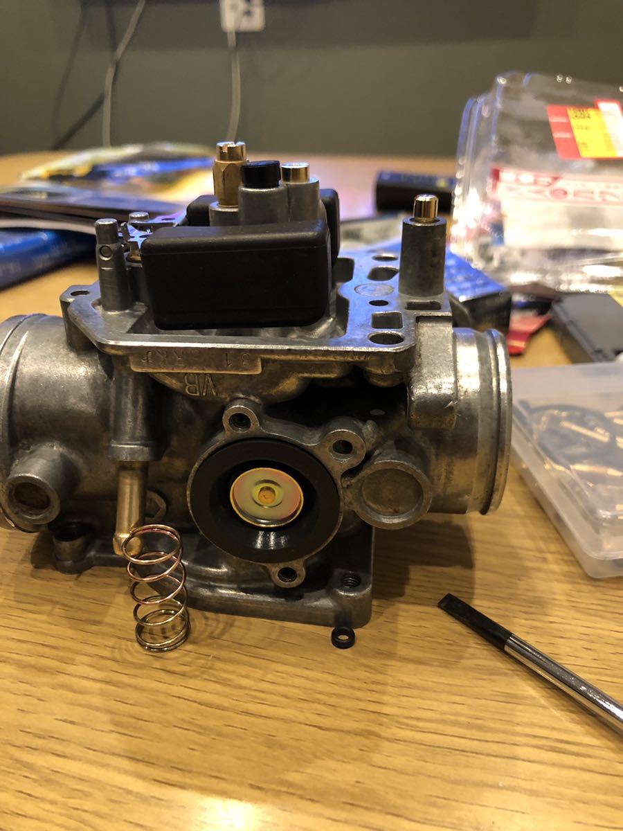 極上 CB400t キャブレター 実働外し研磨OH済 ホーク ホーク2 キャブ 