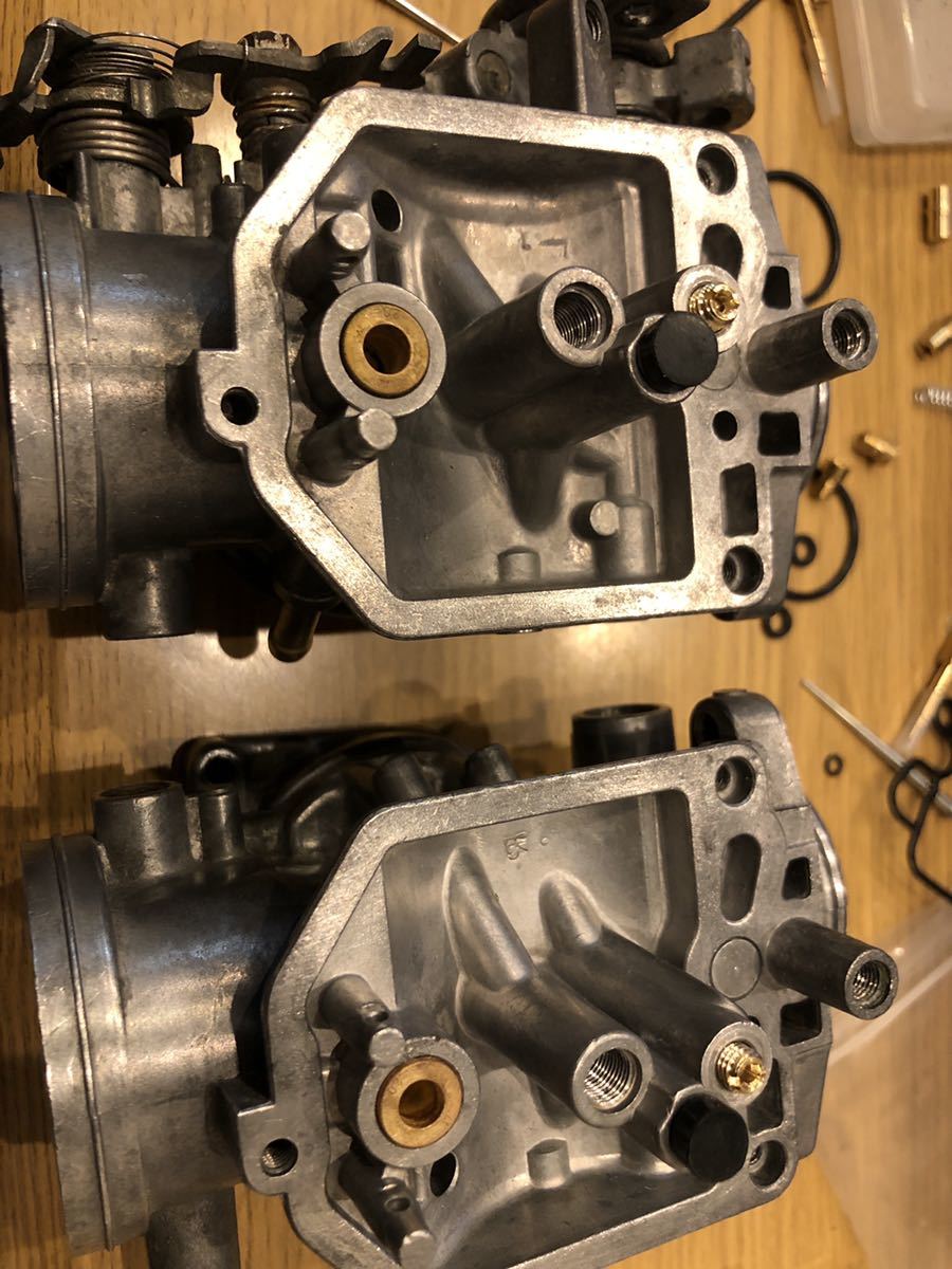 cb400t キャブレター（OH済み）実働外し