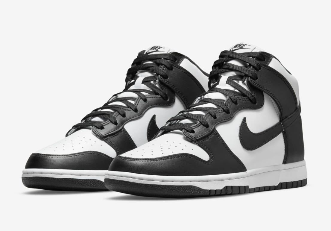 30.0㎝】NIKE DUNK HIGH Championship 白黒 ホワイト ブラック ナイキ 
