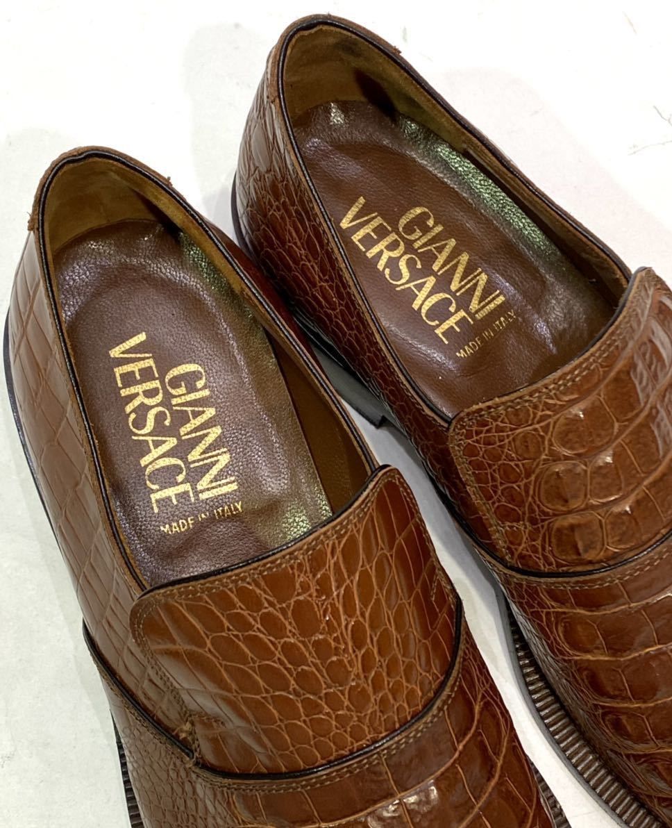 GIANNI VERSACE ヴェルサーチ 正規品 新品未使用 靴 ローファー