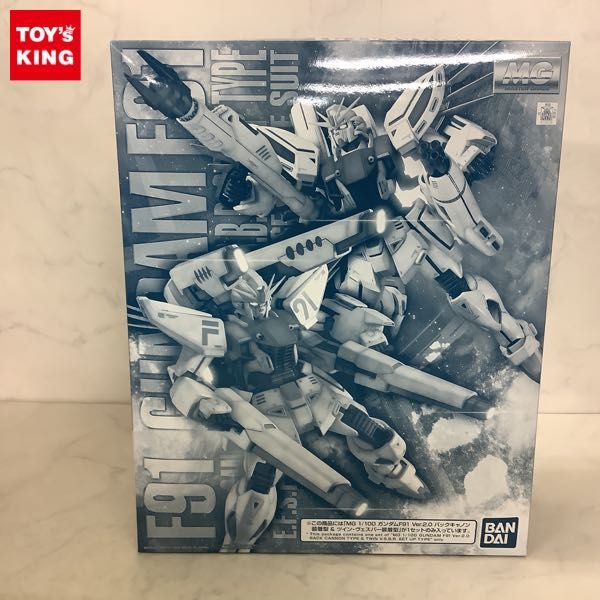 1円～ MG 1/100 機動戦士ガンダムF91 ガンダムF91 Ver.2.0 バックキャノン装着型＆ツイン・ヴェスパー装着型 MG ガンダムF91 1&frasl;100 - 価格.com ガンダムF91Ver.2.0