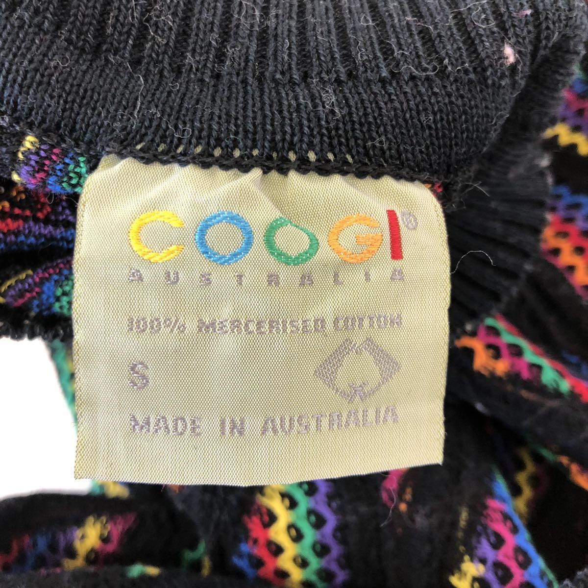 Pb22 COOGI クージー ニットセーター カラフルニット コットンニット 