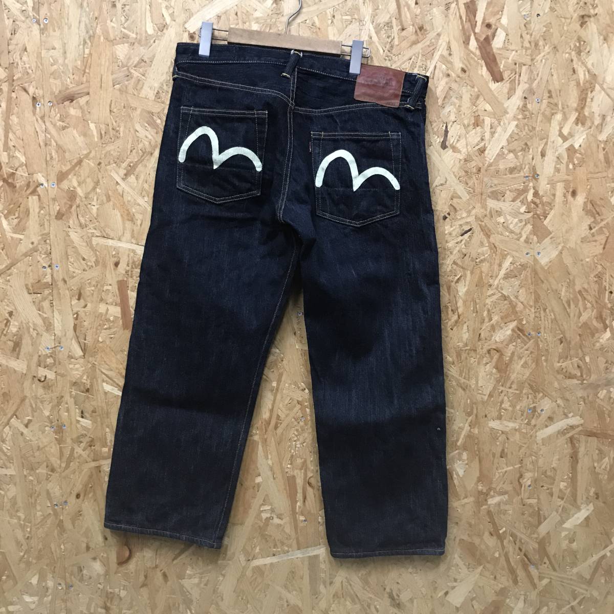 EVISU W36 0 SPECIAL エヴィス ジーンズ 濃紺 ペイント エビス No.2 
