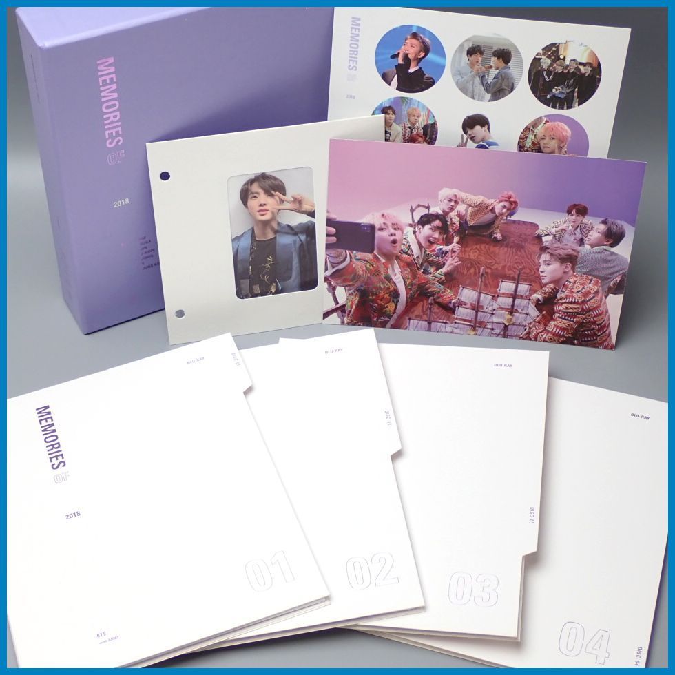  BTS MEMORIES OF 2018 Blu-ray 日本語字幕なし 4枚組/ランダムフォトJIN/外箱 ポストカード等付属/K-POP/BD#1719800002(その他)｜売買されたオークション情報、yahooの商品情報をアーカイブ公開 - オークファ その他