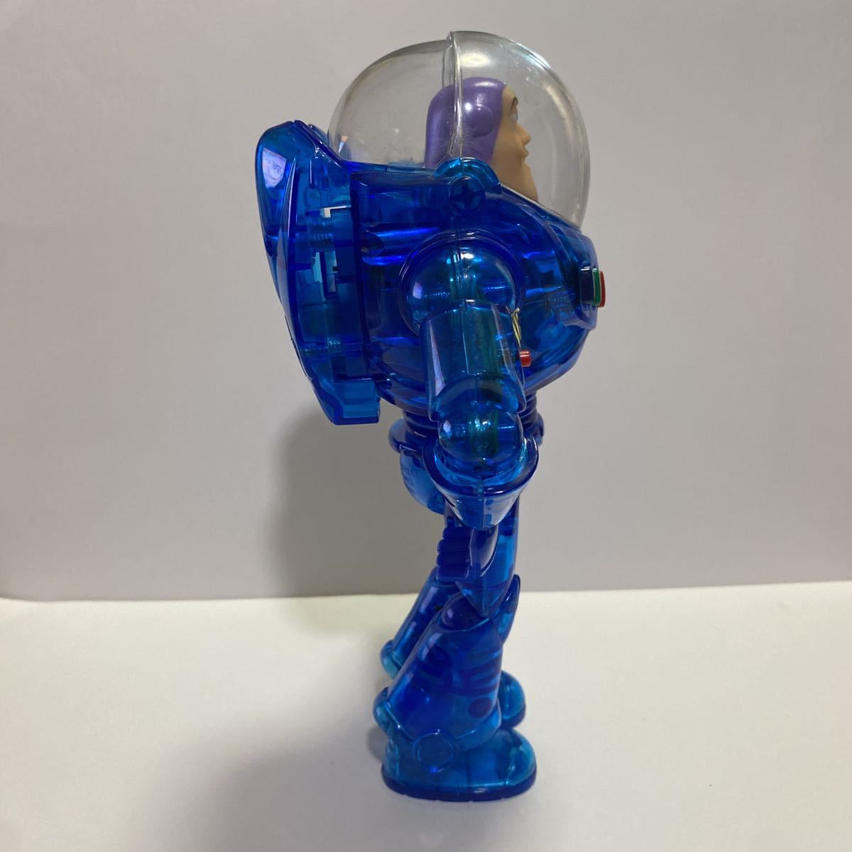 トイストーリー トーキングフィギュア バズライトイヤー クリアブルー  