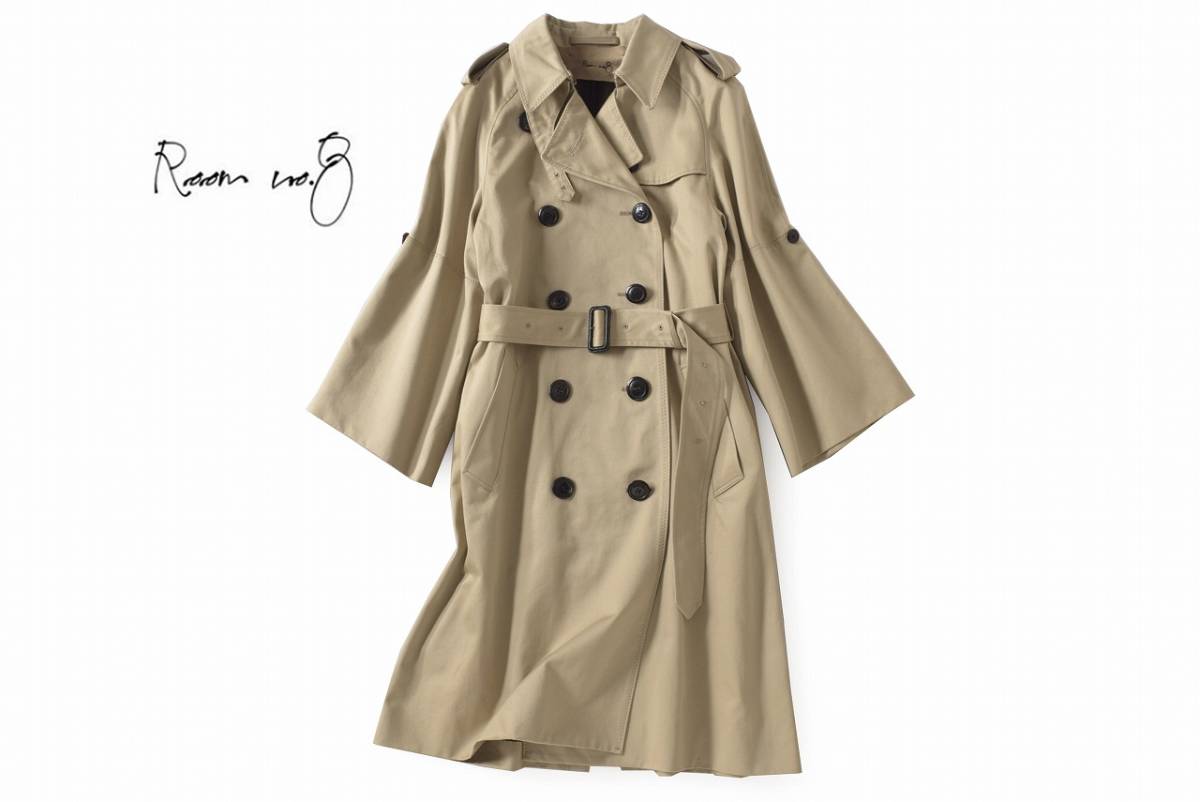 美品☆RoomNo.8ルームエイト8万☆2size/9号☆コートZ081(コート)｜売買  