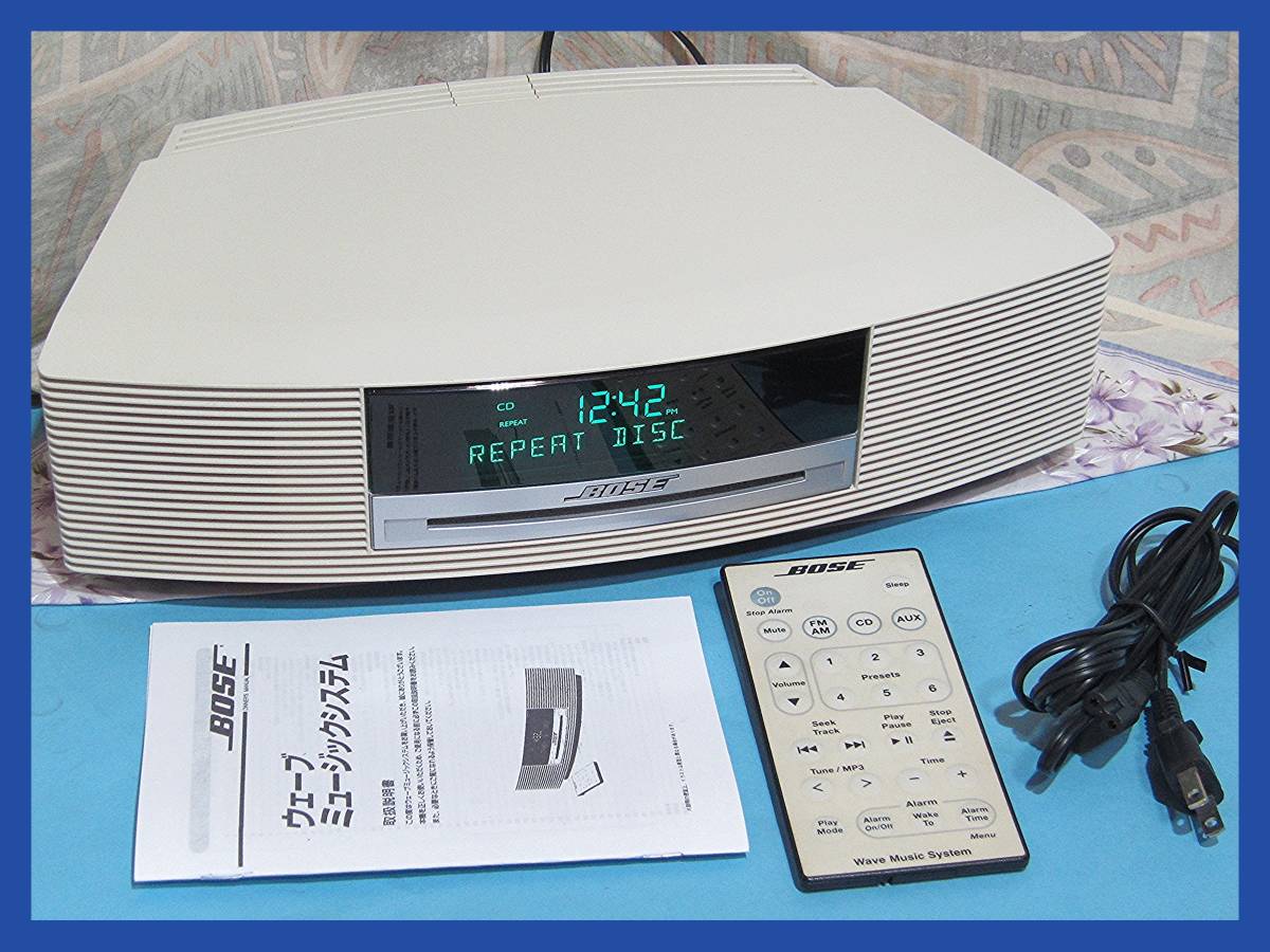 侵攻 【動作品】 BOSE AWRCCC-W Acoustic Wave Music System ☆ 税(0)
