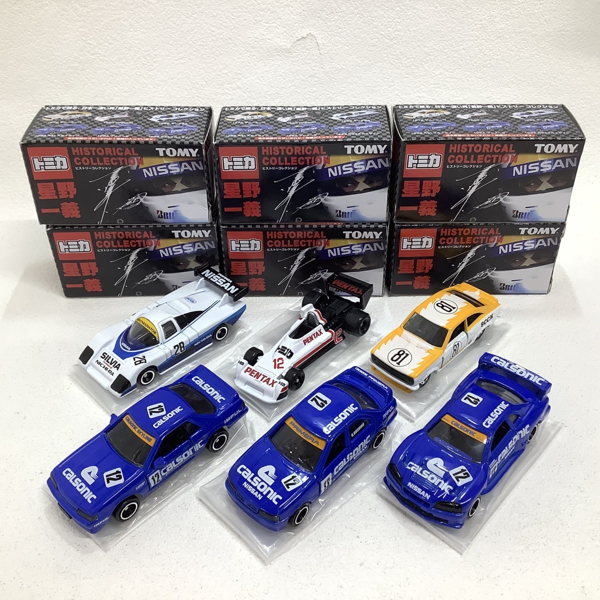 トミカ星野一義ヒストリーコレクション【全6種セット】