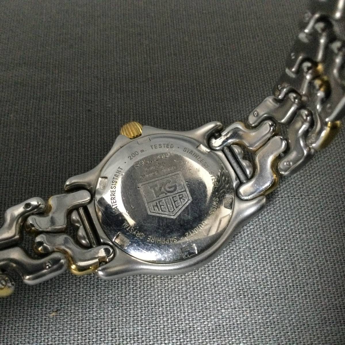 2/25 199784 TAG HEUER タグホイヤー レディース 腕時計 595.208M
