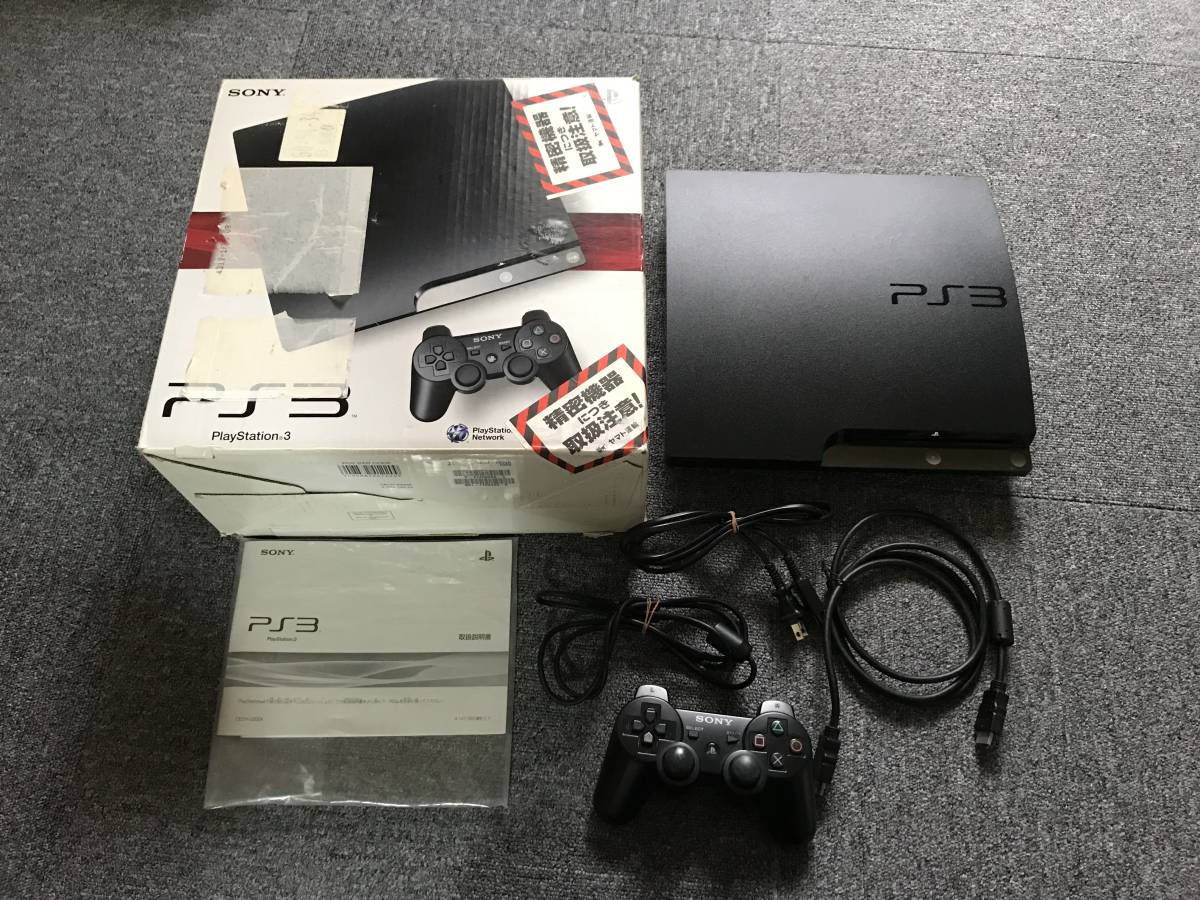 PlayStation 0 (120GB) チャコール・ブラック CECH-2100A Black Charcoal com: (CECH-2100A ps3 game PS3 120GB SONY Console ＋